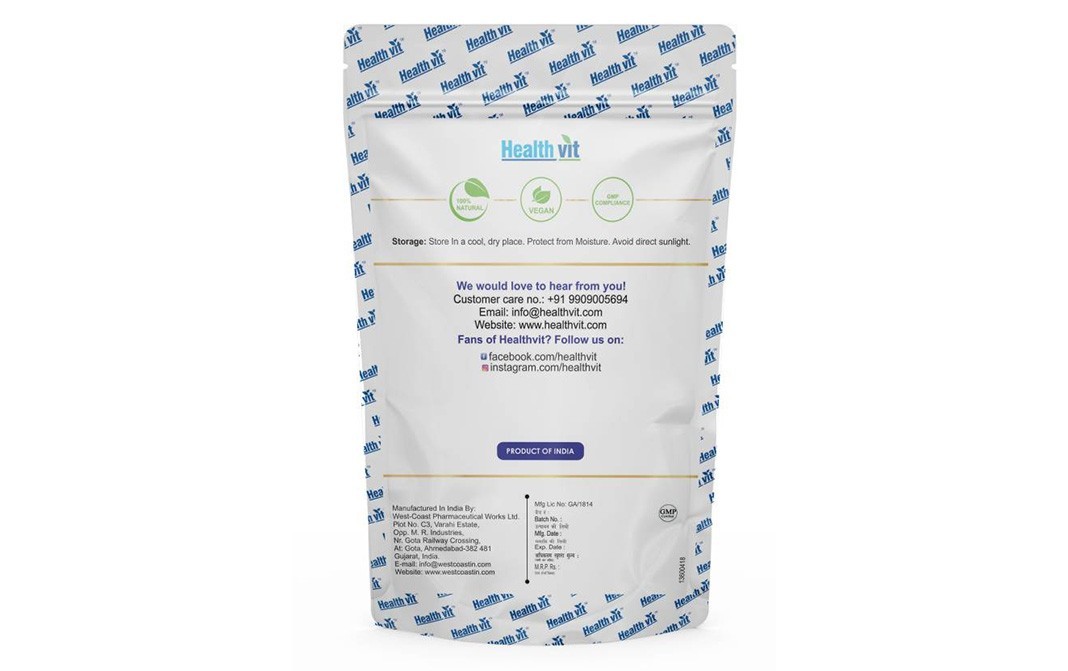 Health Vit Katha Powder (Acacia Catechu)   Pack  100 grams